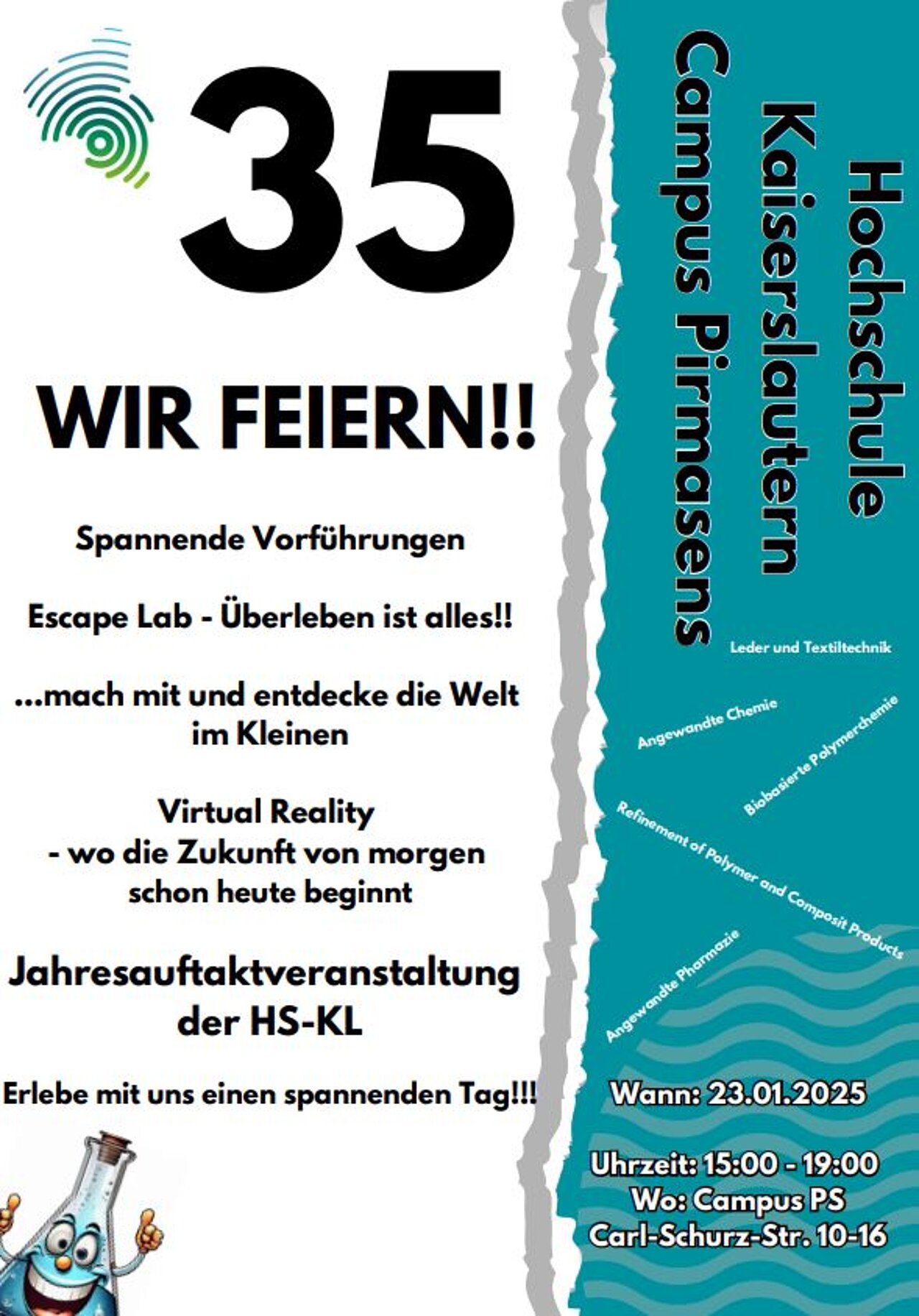 Plakat Jubiläumsveranstaltung