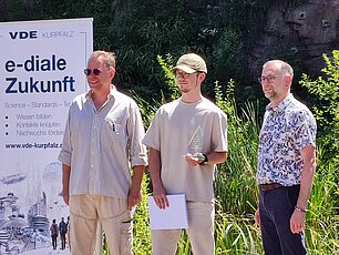 Zweitplatzierter im Geschwindigkeitsrennen: Team Informatik LK vom Leibniz-Gymnasium Pirmasens 